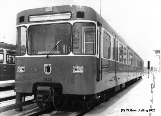 U-Bahn Mnchen 1972