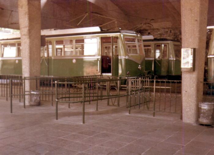 Drachenfelsbahn Talstation 14.5.1979